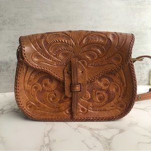 Vintage Leather Bag from Big Bear, CA